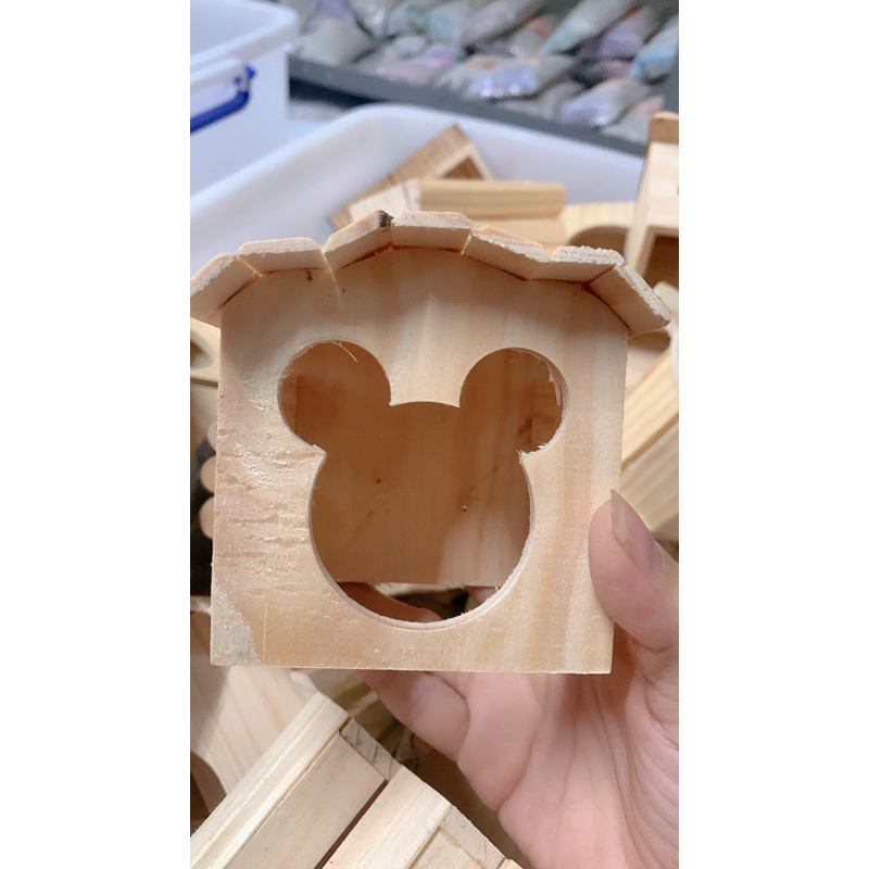 Nhà ngủ gỗ cho hamter