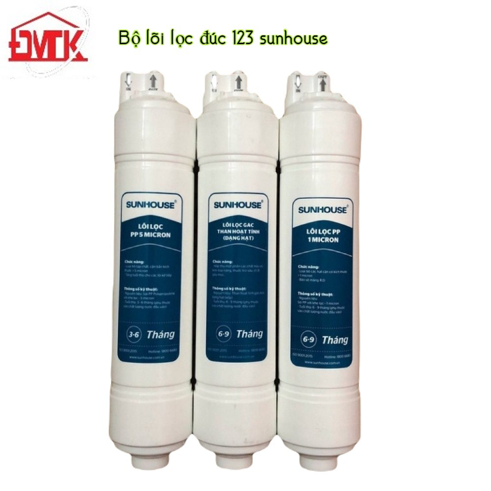 BỘ LÕI ĐÚC SUNHOUSE 123