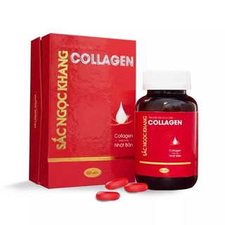 viên uống collagen sắc ngọc khang, 100% Collagen từ nhật bản