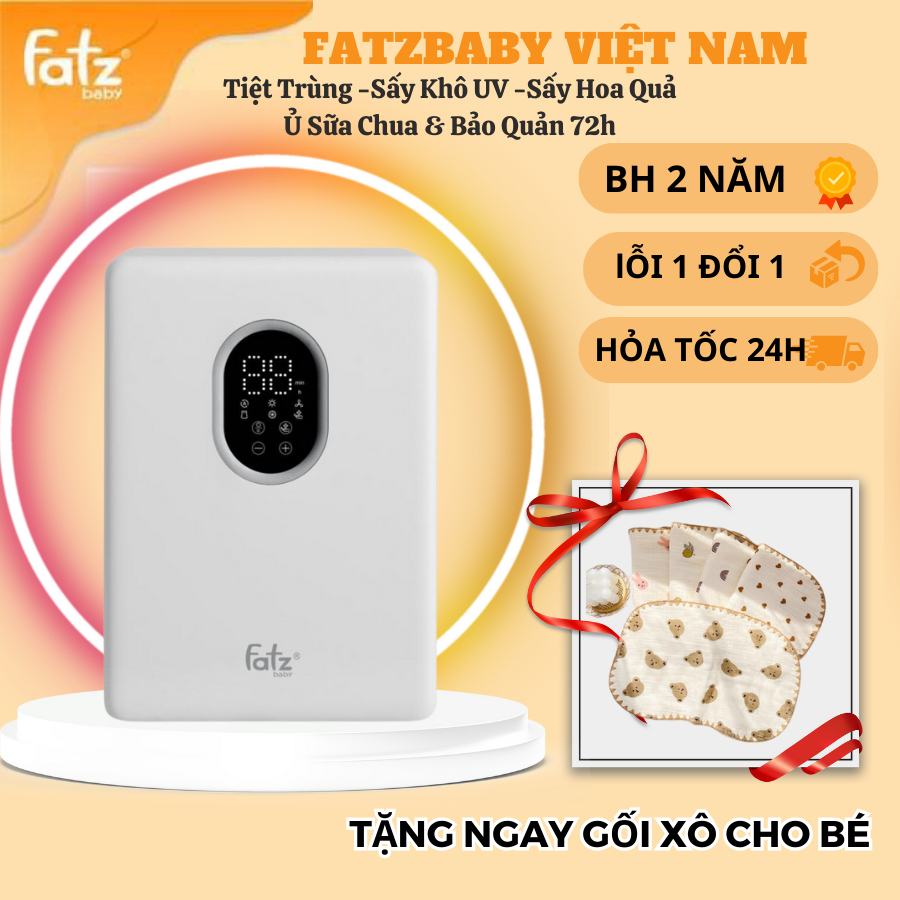 Máy Tiệt Trùng Sấy Khô Uvc Led _ Fatz Baby King 3 Fb4733Bt