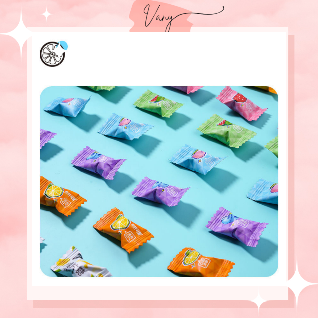 Gói To Kẹo Ngậm không Đường Thơm Miệng Vị Trái Cây 150gr ~138 Viên
