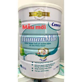 Combo 2 lon sữa bột Humanmilk cenecel 900g