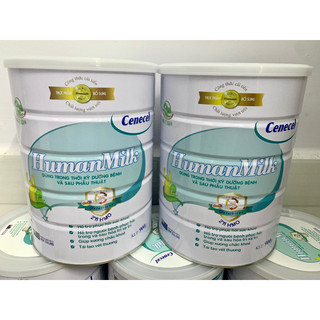 Combo 2 lon sữa bột Humanmilk cenecel 900g