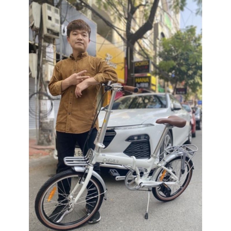 Xe đạp gấp gọn Chevaux Fuku Khung nhôm siêu nhệ