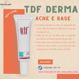 #kem chấm #mụn gom cồi mụ n thần tốc #acne e rase #tdf