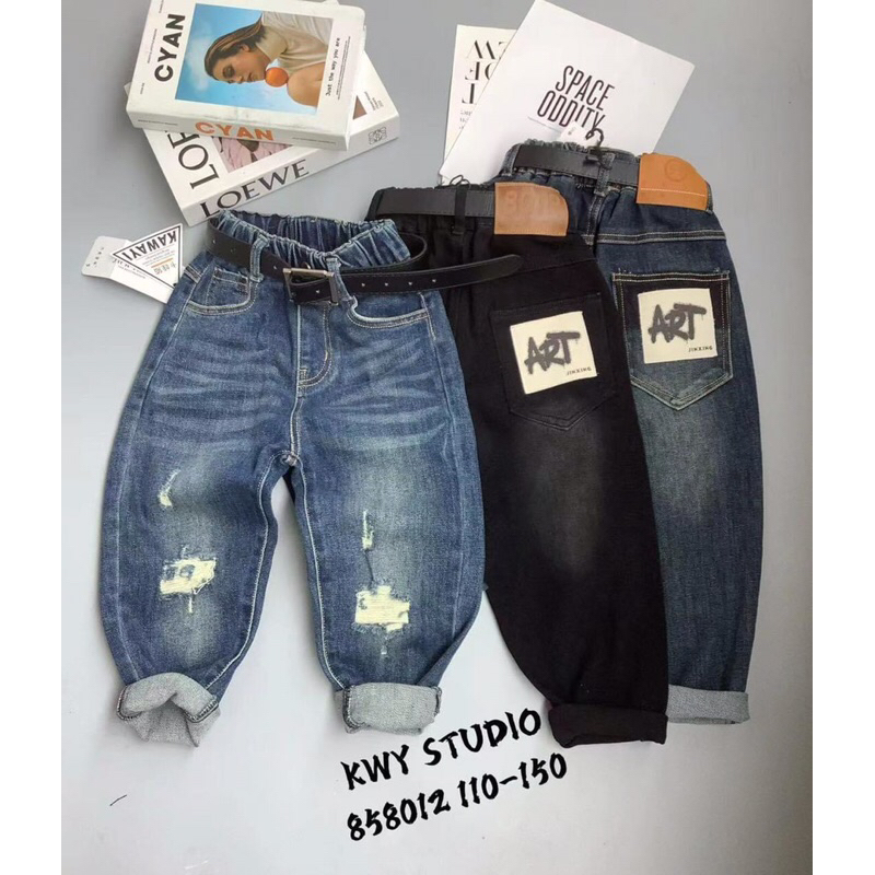 Quần jean bé trai