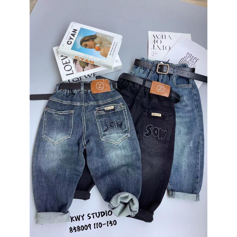 Quần jean bé trai