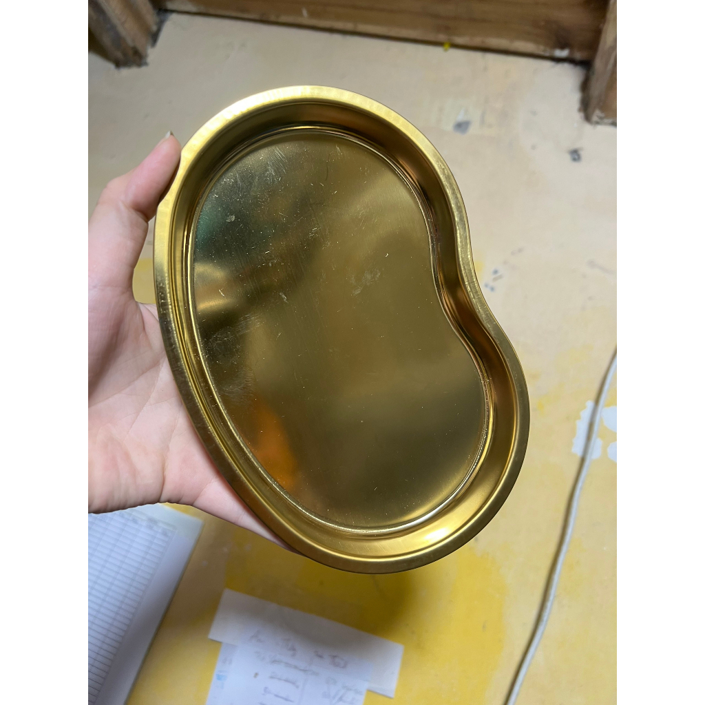 Khay Hũ Hạt Đậu, Khay Hũ Vàng Đựng Dụng Cụ Y Tế, Phun Xăm