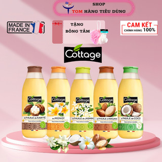 Sữa tắm Cottage dạng gel 560ml Hàng Pháp