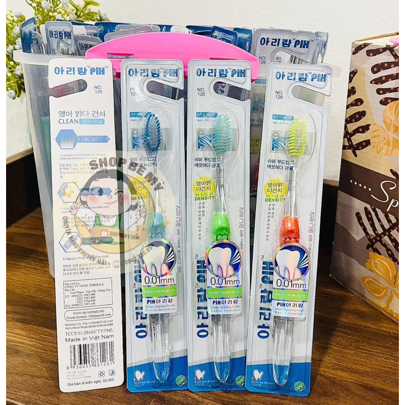 Bàn chải đánh răng Hàn quốc Clean Soft