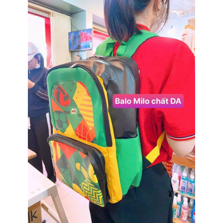Balo đi học cho học sinh tiểu học milo giá rẻ chất đẹp mẫu balo milo mới 3 ngăn chất da mềm