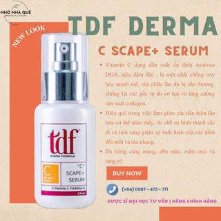 [CAO CẤP] TDF - Vitamin C siêu dưỡng chất TDF C Scape+ Serum 30ml chống oxy hóa và sáng da