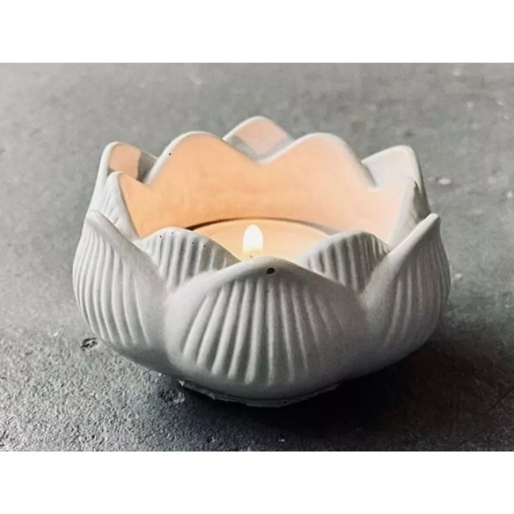 Đế Nến Hoa Sen & Nến Tealight