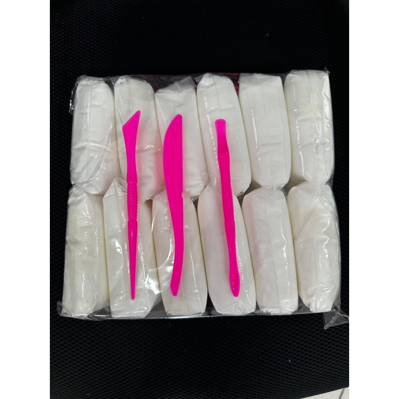 Đất sét tự khô trắng 12 loại to