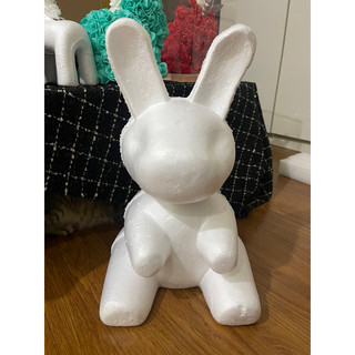 PHÔI THỎ XỐP ĐỔ KHUÔN SIZE 40CM
