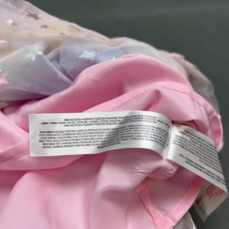 Chân váy ren hình sao lấp lánh Pri.mark xịn sz 18/24m-7/8y rất mềm mịn ĐẸP