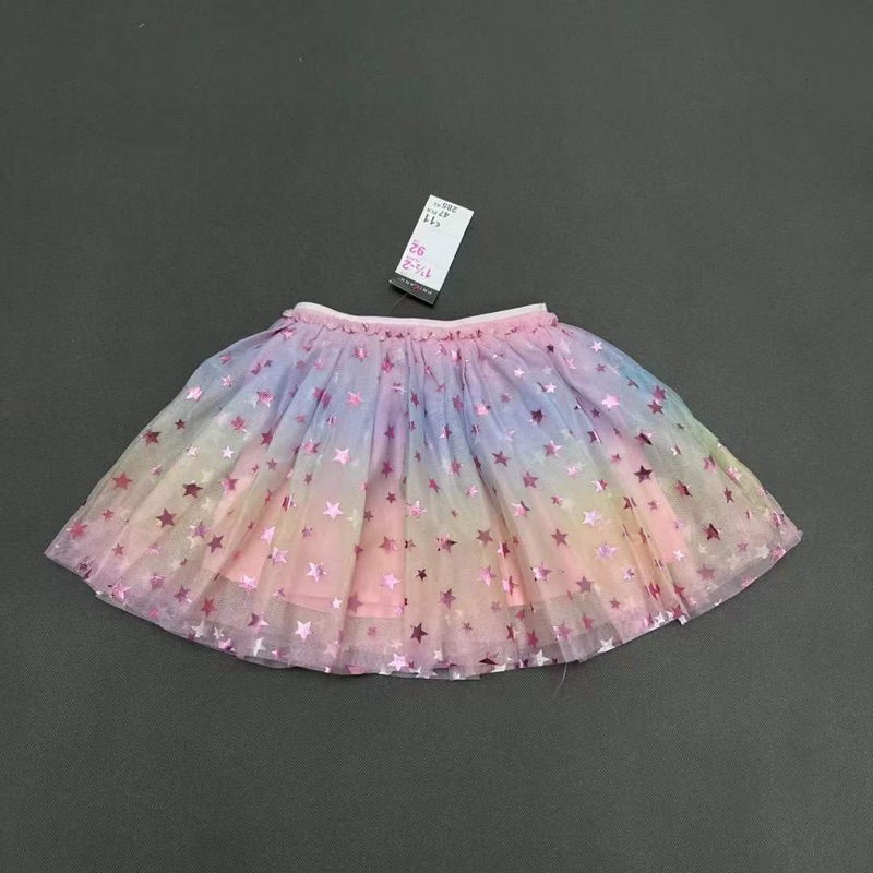 Chân váy ren hình sao lấp lánh Pri.mark xịn sz 18/24m-7/8y rất mềm mịn ĐẸP