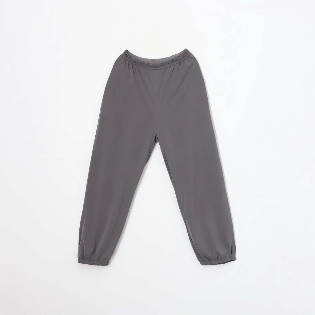 COMBO 2 quần dài bomber ông rộng bé gái Icotton trơn BG209