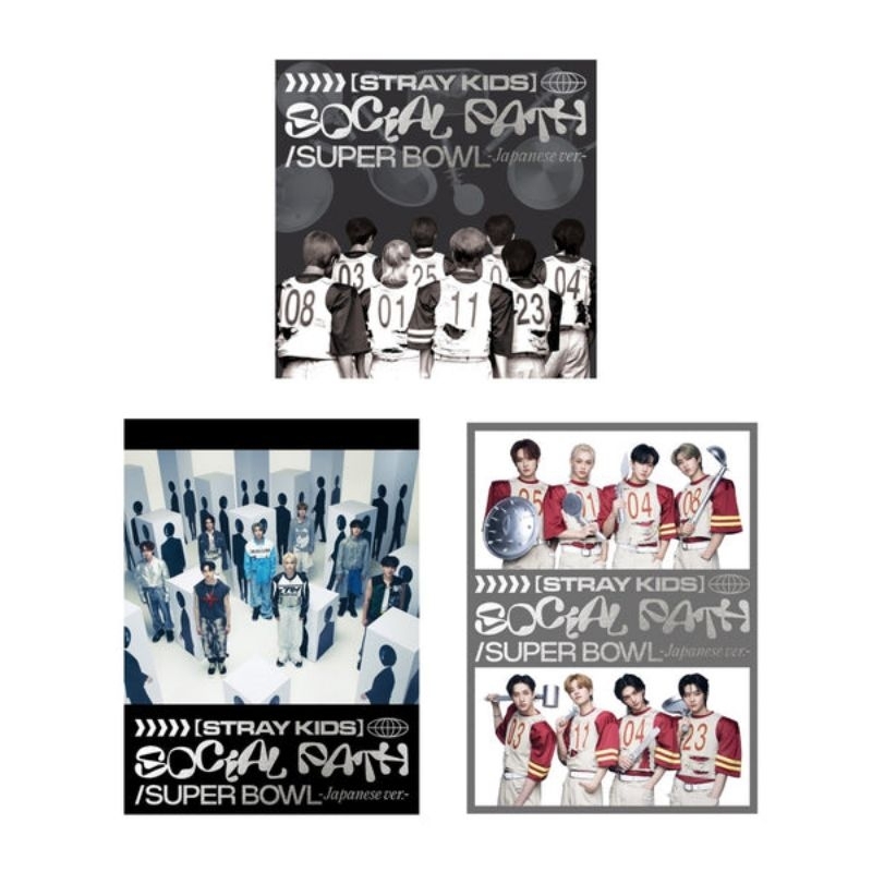 Album Nhật Stray Kids SOCIAL PATH/SUPERBOWL