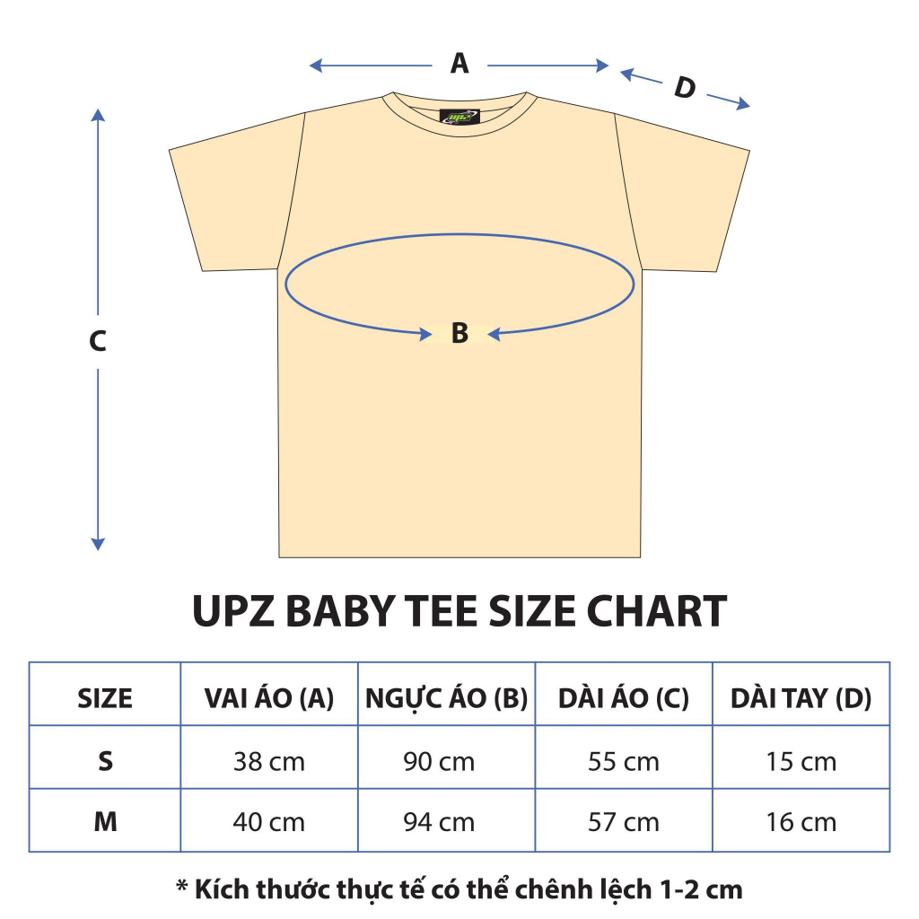 UPZ Áo Thun Cotton Baby Tee Nữ Tay Ngắn In Hoạ Tiết You're Gorgeous (3 Màu)