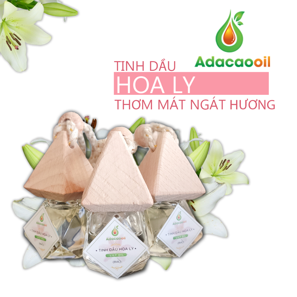 Tinh dầu thiên nhiên treo xe  - mùi tự chọn - có kiểm định COA