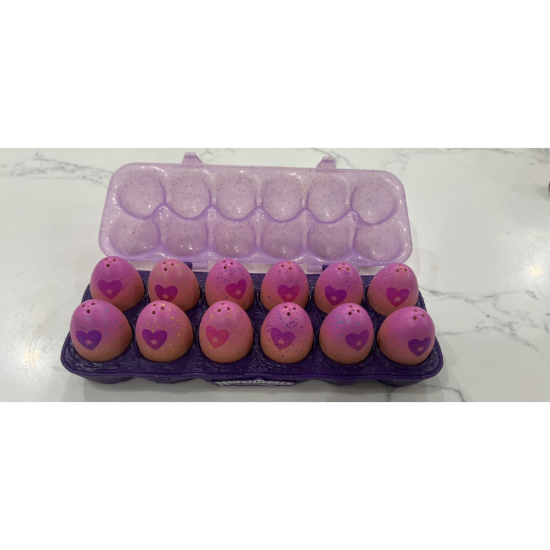 Khay 12 Trứng Hatchimals Ss4 - Hồng Ngôi Sao