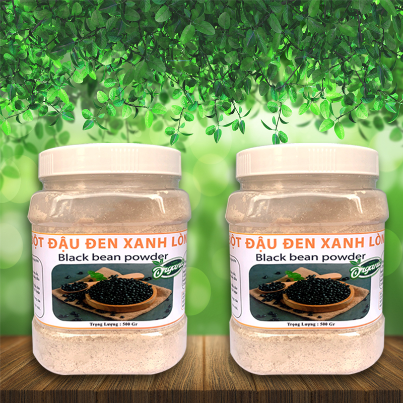 Bột Đậu Đen Xanh Lòng Nguyên Chất 500gr Làm Thủ Công