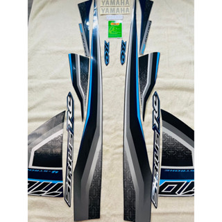  Bộ tem decal dán xe máy Yamaha Sirius bản RC đời 2022 màu xanh dương zin thái siêu đẹp 