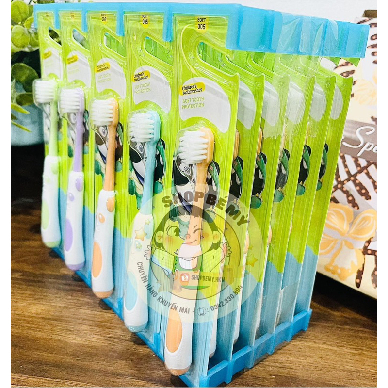 MSP 005 - Bàn chải đánh răng Adonguni trẻ em siêu mềm mượt