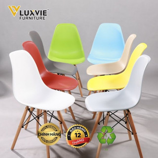 Ghế nhựa Eames, ghế cafe, decor phòng ngủ, phòng khách trang trí, đọc sách S3009