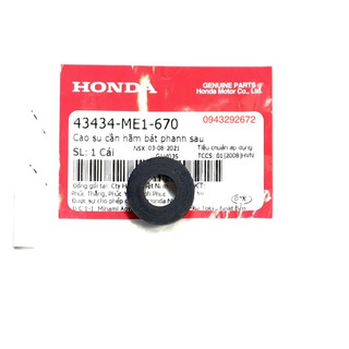 Cao su cần hãm bát phanh sau dream, wave honda