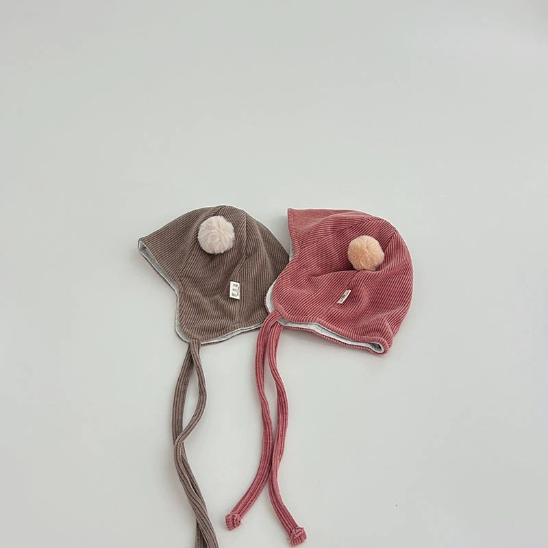 Mũ Nỉ Nhung Thu Đông Buộc Dây Hàng 2 Lớp Siêu Đẹp Dày Dặn