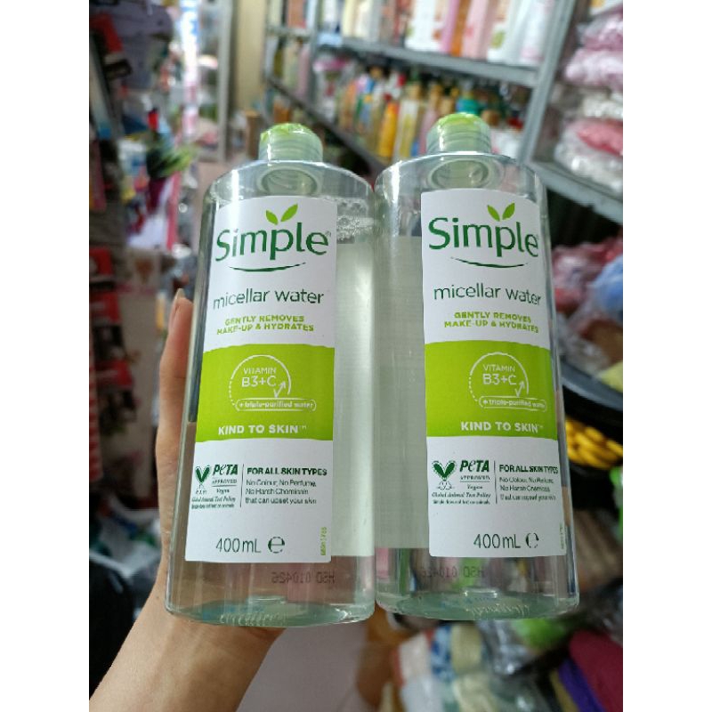Tẩy trang simple 400ml