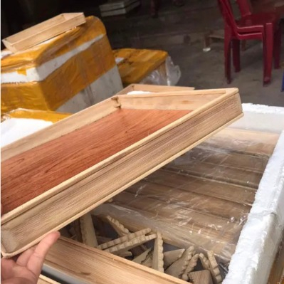 Khung chào mào tự giáp vuông đấu bo góc tre già , thái đấu . thái cao ,vuông cao tre già