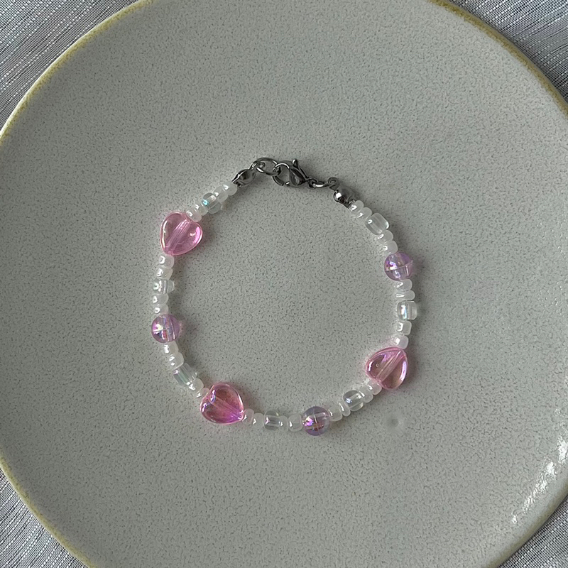 Vòng Tay Hạt Cườm Ngôi Sao Trái Tim Hologram