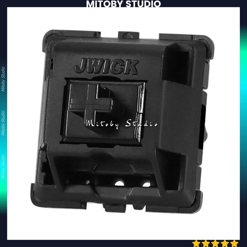 JWICK FULL NYLON BLACK V2 Linear Switch Công Tắc Bàn Phím Cơ JWK switch - Mitoby Studio