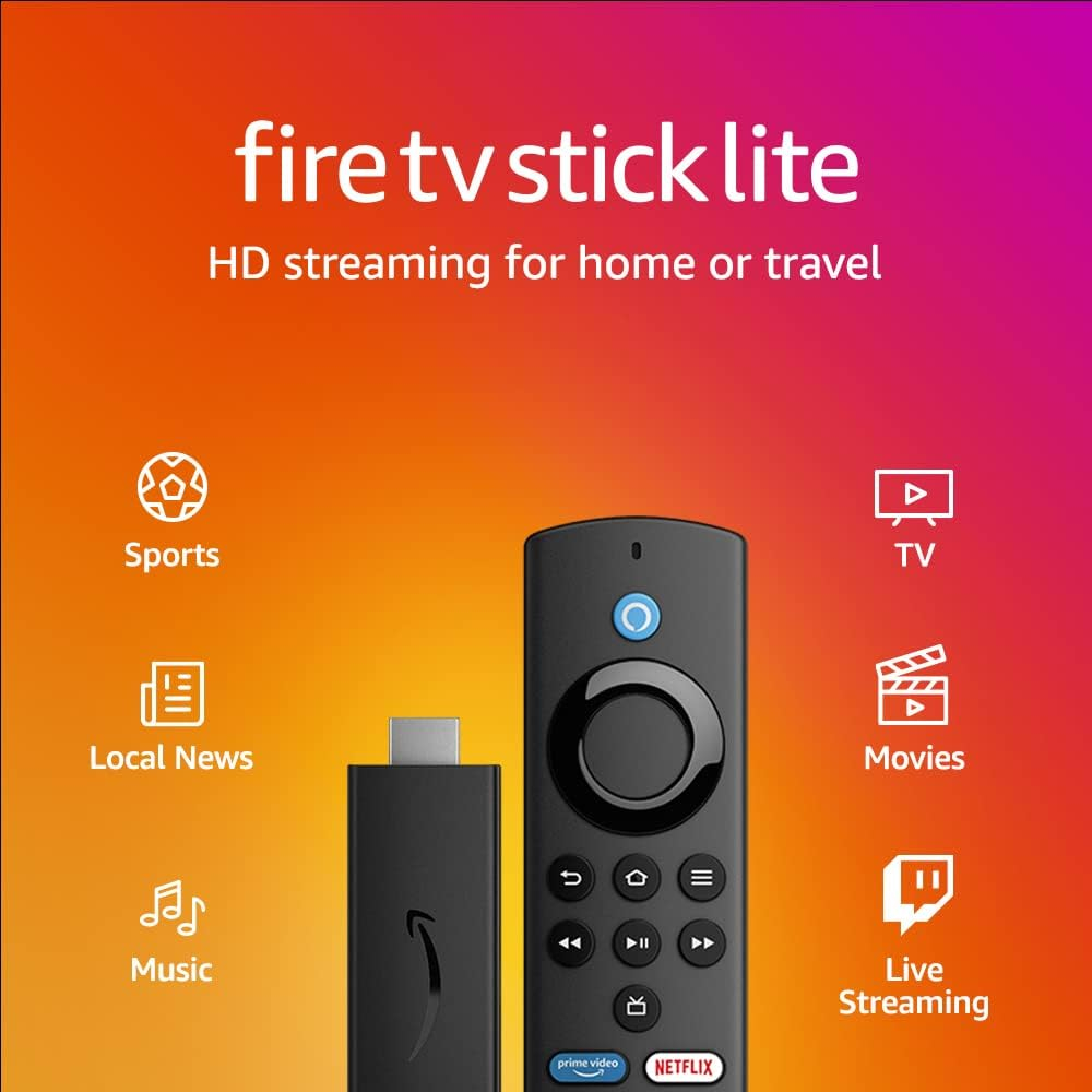 Android TV Box, Amazon Fire TV Stick Lite. Xem truyền hình miễn phí