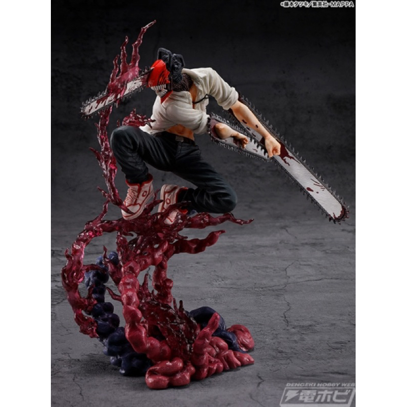 Mô hình người cưa chainsaw man cao cấp chính hãng bandai - Denji chainsaw man figuatz zero
