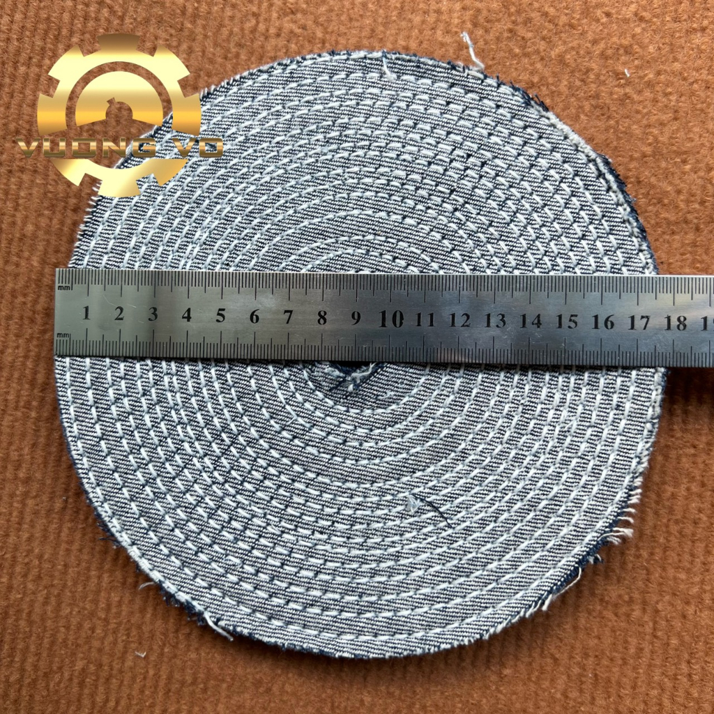 Bánh Vải Jean Bánh Vải Da Bò Đánh Bóng Độ Dày 12mm Cốt 16mm