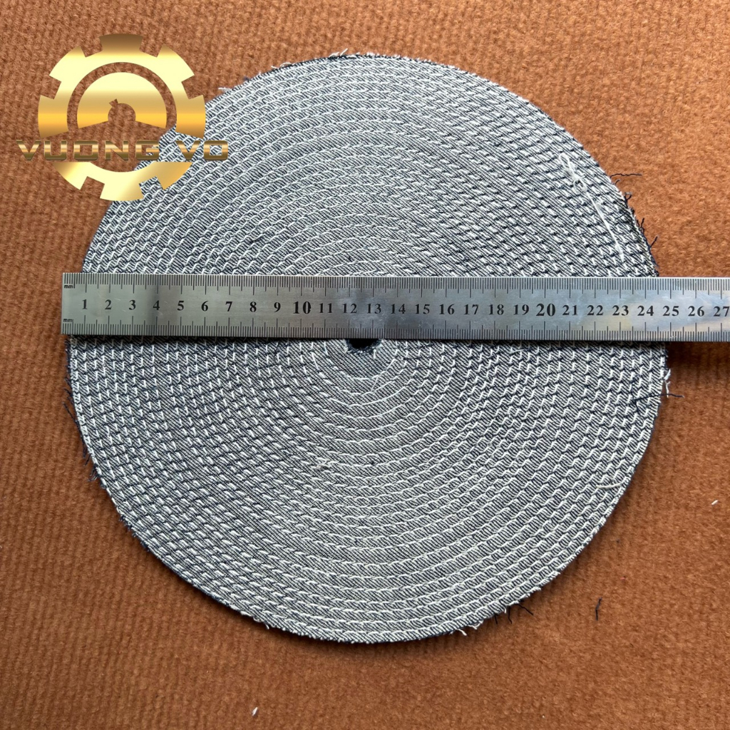 Bánh Vải Jean Bánh Vải Da Bò Đánh Bóng Độ Dày 12mm Cốt 16mm