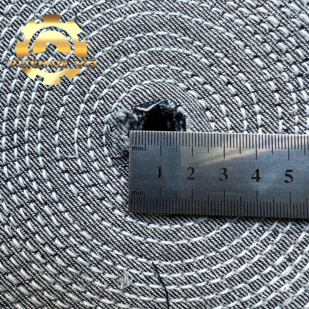 Bánh Vải Jean Bánh Vải Da Bò Đánh Bóng Độ Dày 12mm Cốt 16mm