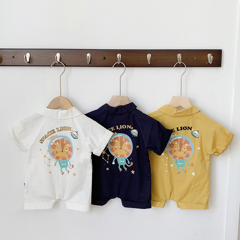 Bộ Body Lion Trẻ Em, Bộ Liền Thân Cho Bé Trai Và Bé Gái Heri Kids