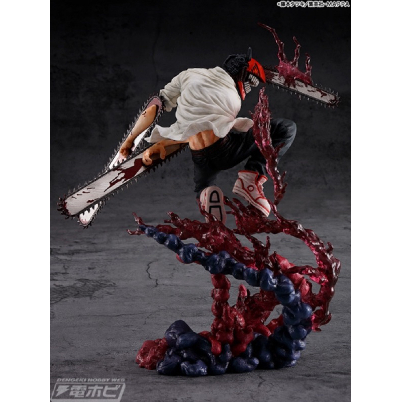 Mô hình người cưa chainsaw man cao cấp chính hãng bandai - Denji chainsaw man figuatz zero