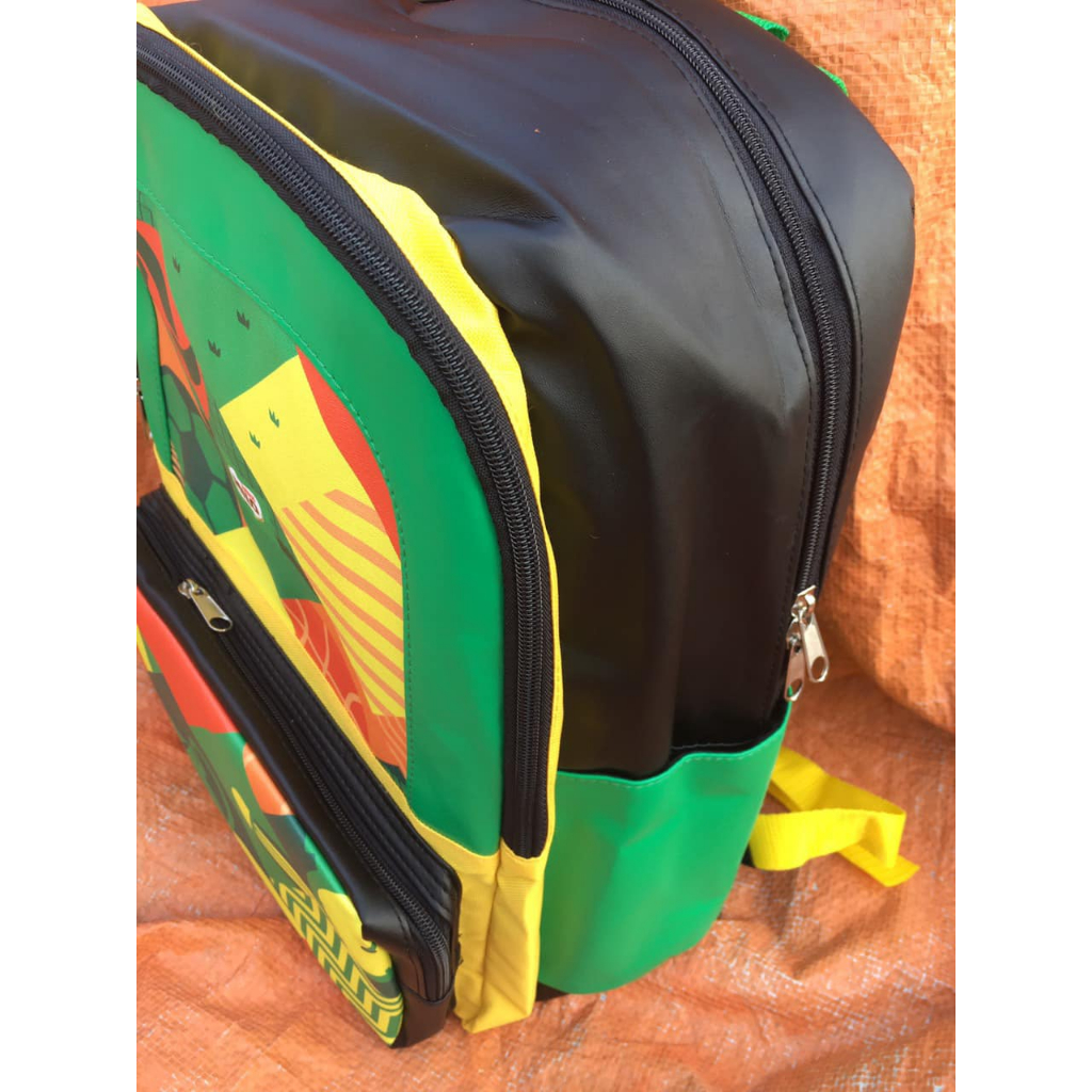 Balo Học Sinh Mẫu Balo Milo Mới Chất Da Mềm. Nhiều Ngăn, Kích Thước To Cho Các Bạn Cấp 1