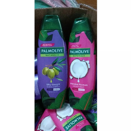 Chai dầu gội có dầu xả Palmolive chiết xuất thiên nhiên suôn mượt óng ả 180ml