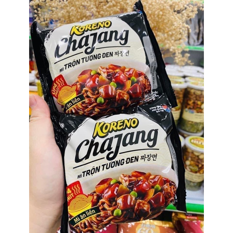 THÙNG 20 gói mì trộn tương đen KORENO
