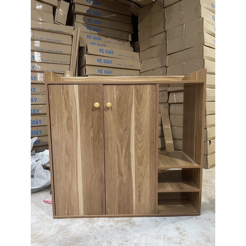 Tủ giầy gỗ, Tủ đựng giầy gỗ có cánh chống bụi bẩn GIÁ XƯỞNG