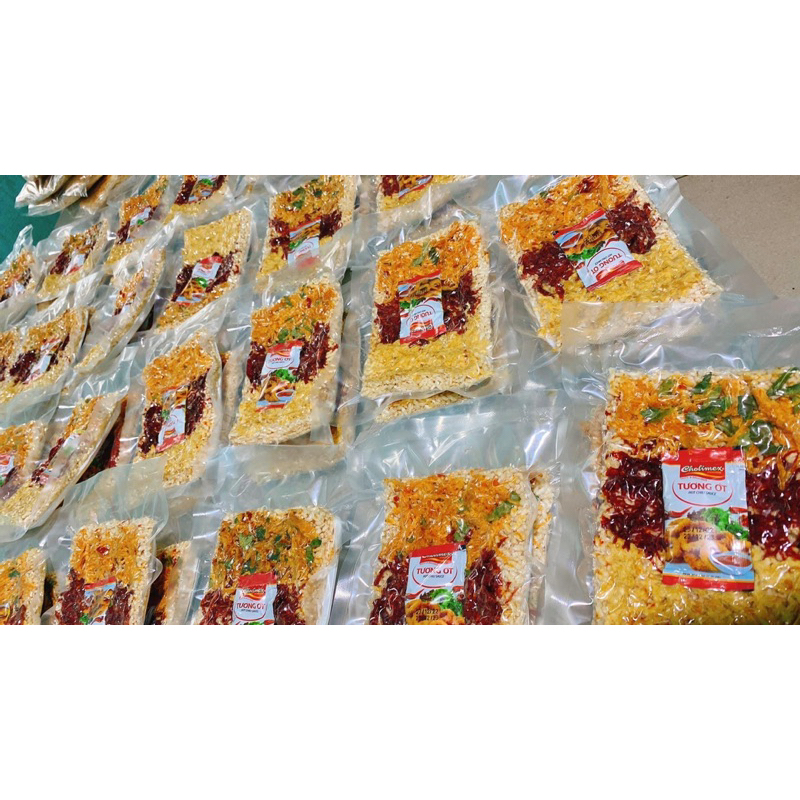 CƠM CHÁY MIX 3 VỊ - CƠM CHÁY KHÔ GÀ 200gr