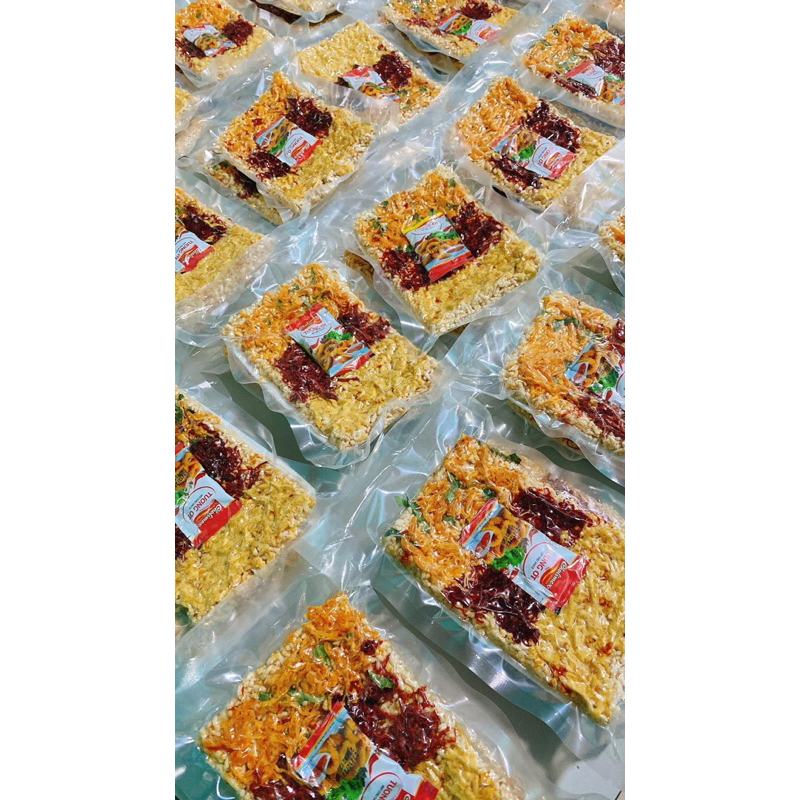 CƠM CHÁY MIX 3 VỊ - CƠM CHÁY KHÔ GÀ 200gr