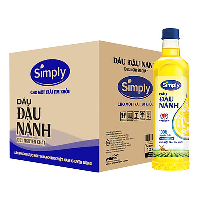Dầu đậu nành SImply 1L.(STTN)